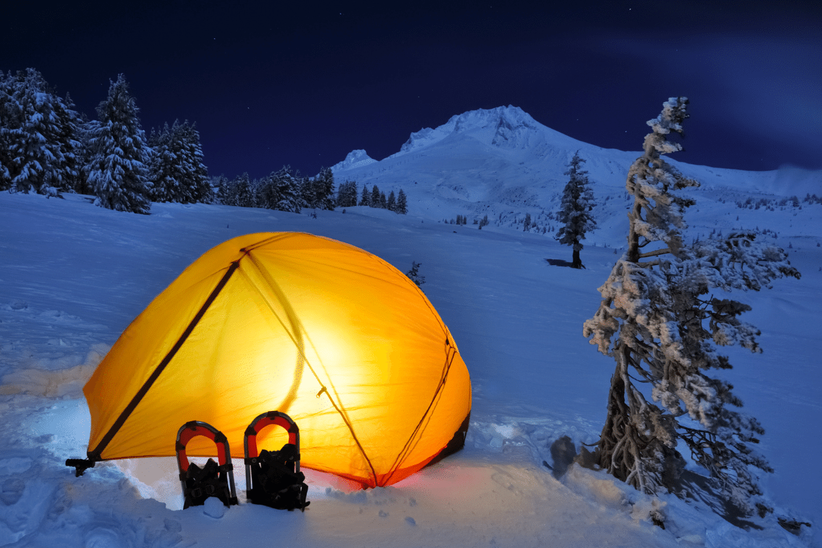 how to prepare for cold weather camping